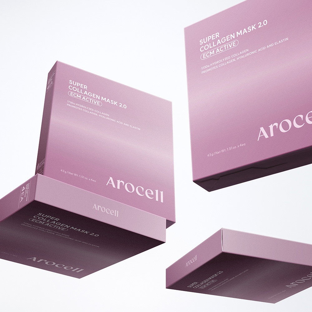 Arocell Super Collagen Mask 2.0 and Centellian24 Madeca Cream Time Reverse