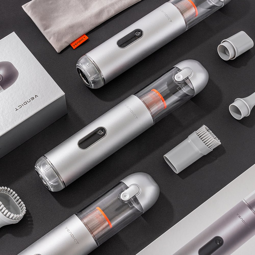 Bendict Dust Pick with nozzles and accessories laid out