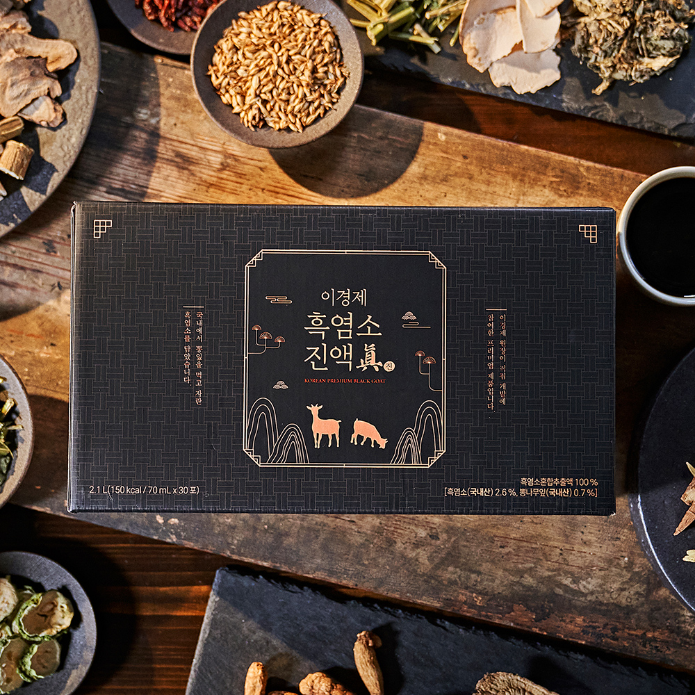Individual 70ml Korean herbal tonic pouch packaging